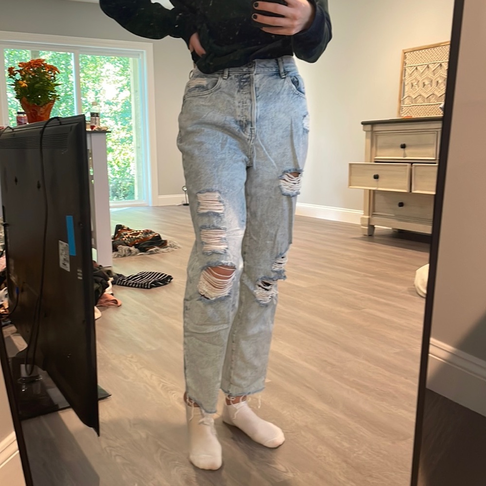 PacSun high rise straight jean